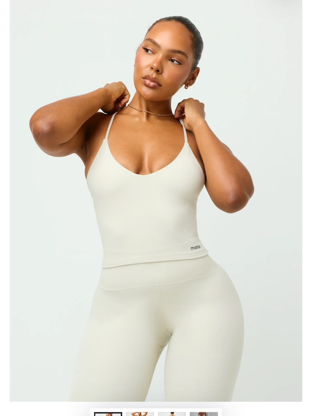 Matte Collection top and legging set